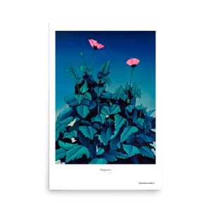 Poppies by Pete Dunne - Poster