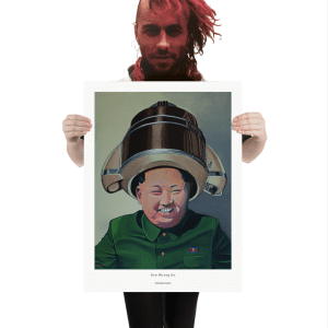 Kim Wrong Un - Photo paper poster