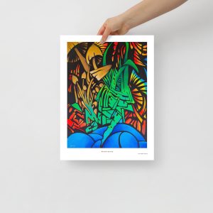 Mushrooms by Pete Dunne - Print