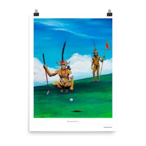 Deforestation II by Pete Dunne Photo paper poster